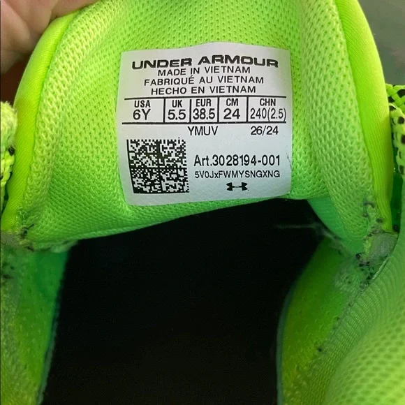 Under Armour Kids Curry 12 Basketball Shoes - Picture 8 of 9